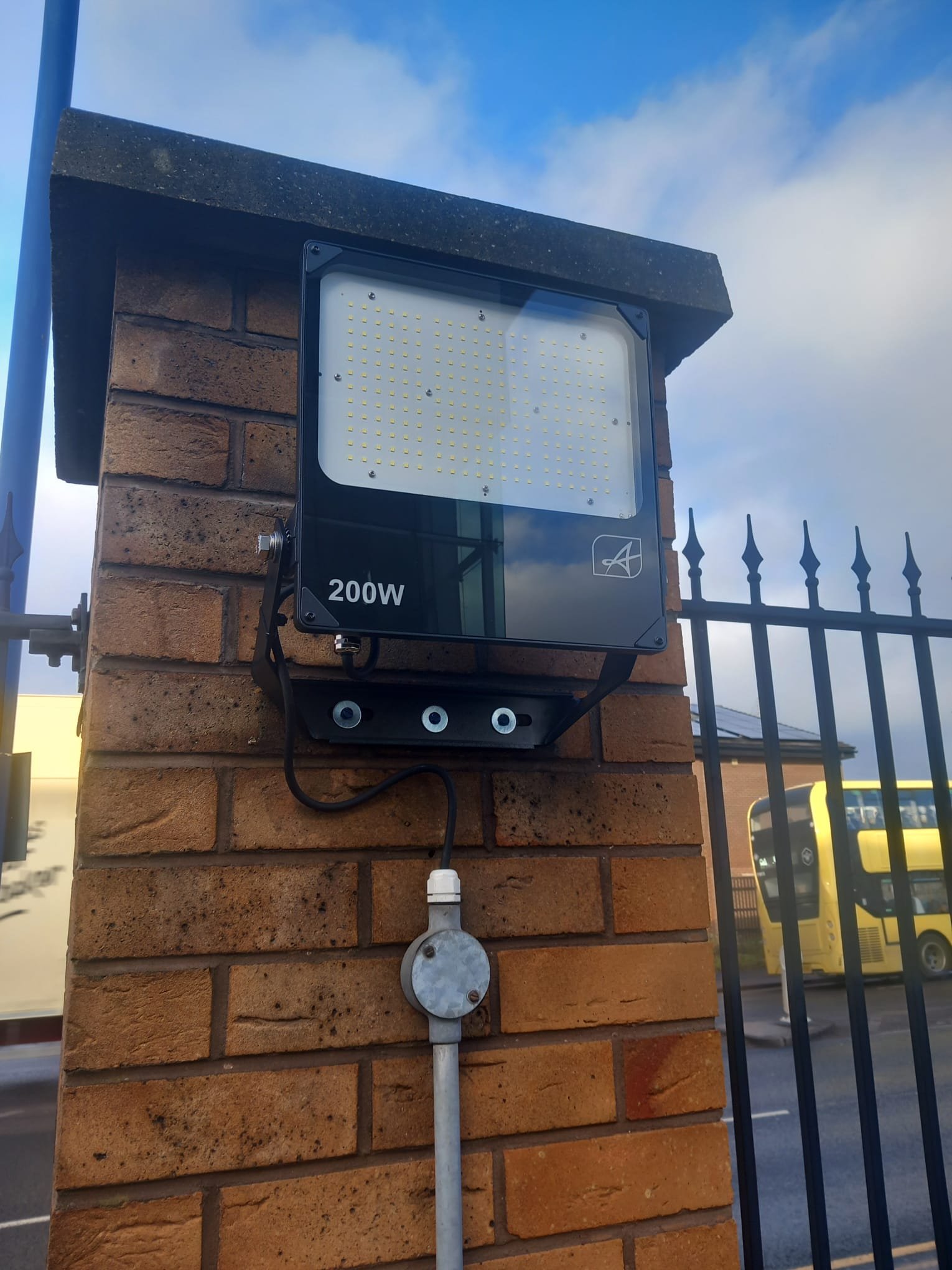 First-fix electrical wiring inside timber frame structure for domestic renovation project by U & O Electrical in Manchester
